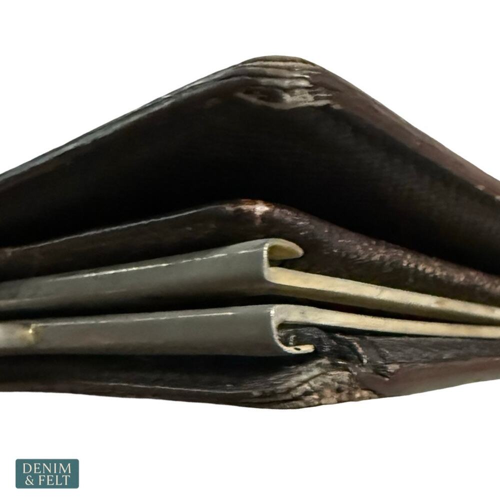 Louis Vuitton Damier Ebene Kisslock Wallet Clutch‎ Vintage Paris Heritage Luxe - Picture 6 of 16